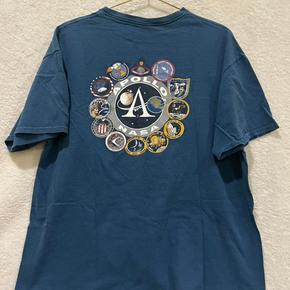 Navy Apollo 11 NASA space mission t-shirt size XL